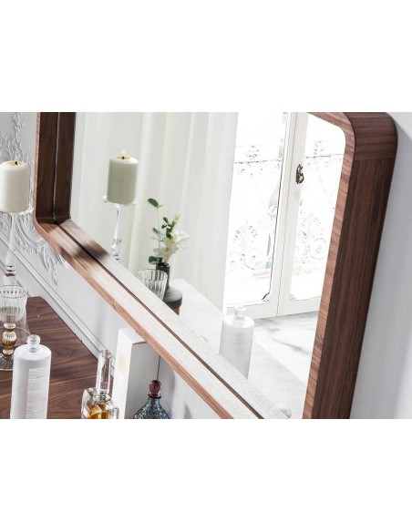 ESPEJO RECTANGULAR Enigma 100x50, MADERA NOGAL ESPEJO RECTANGULAR Enigma 100x50, MADERA NOGAL