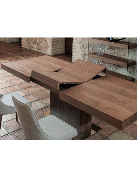 Mesa de jantar extensível LEA 180 (240) x100, nogueira Mesa de jantar extensível LEA 180 (240) x100, nogueira