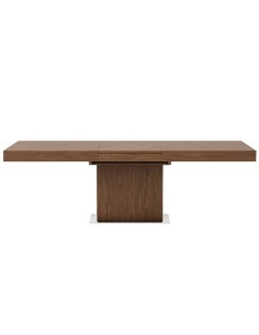 Mesa de jantar extensível LEA 180 (240) x100, nogueira 2