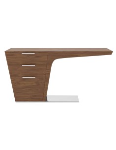Mesa de escritório Tremon 150x60, madeira nogueira 2