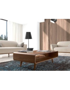 MESA CENTRO REVISTERO SCOTT 120x60, MADERA NOGAL 2