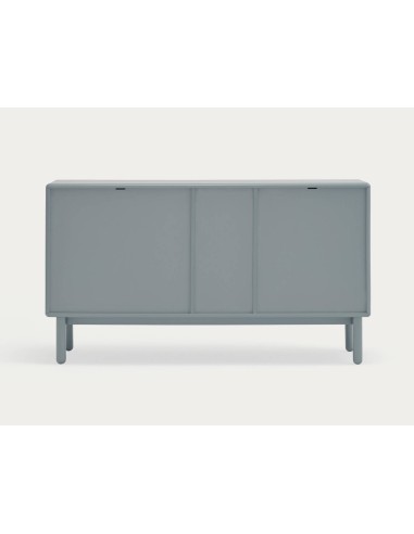 Teulat aparador de design CORVO 140x40, cinza pérola, Carvalho