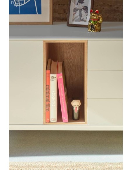 Teulat aparador de design CORVO 140x40, creme, Carvalho Teulat aparador de design CORVO 140x40, creme, Carvalho