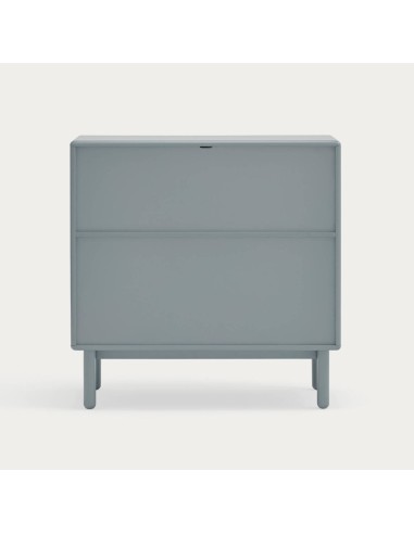 TEULAT COMODA CORVO 90x40, 4 cajones, GRIS PERLA