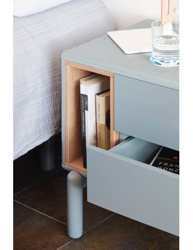 TEULAT MESITA noche CORVO 48x35, GRIS PERLA, ROBLE