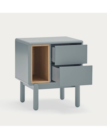 TEULAT MESITA noche CORVO 48x35, GRIS PERLA, ROBLE