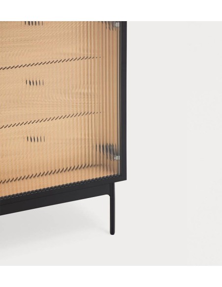 TEULAT APARADOR BLUR 140x45, ROBLE, cristal TEULAT APARADOR BLUR 140x45, ROBLE, cristal