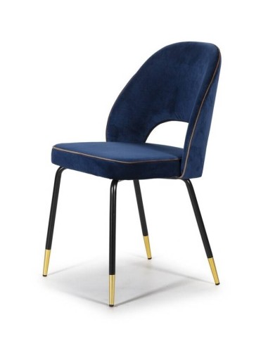 SILLA DE DISEÑO moderno RAY, TERCIOPELO.