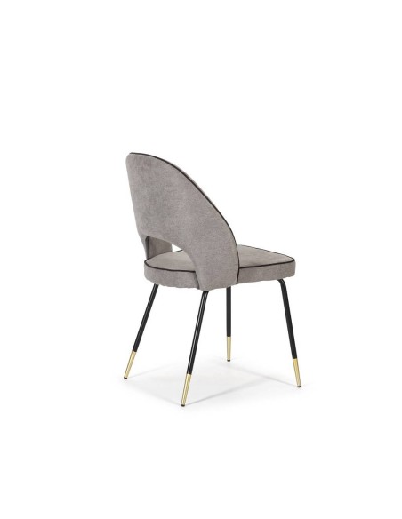 SILLA DE DISEÑO moderno RAY, TERCIOPELO.