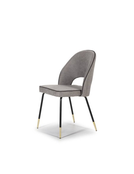 SILLA DE DISEÑO moderno RAY, TERCIOPELO.