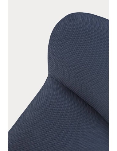 Teulat Sillón de diseño DINS alto, tela, metal