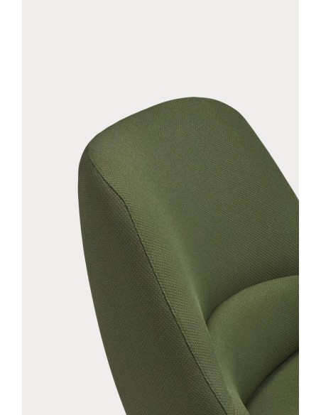 Teulat Poltrona de design DINS, tecido, metal