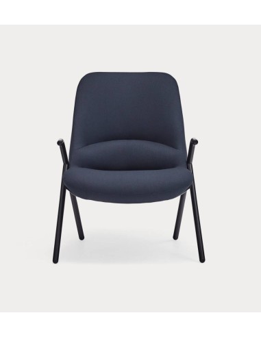 Teulat Sillón de diseño DINS, tela, metal