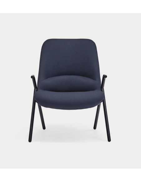 Teulat Poltrona de design DINS, tecido, metal