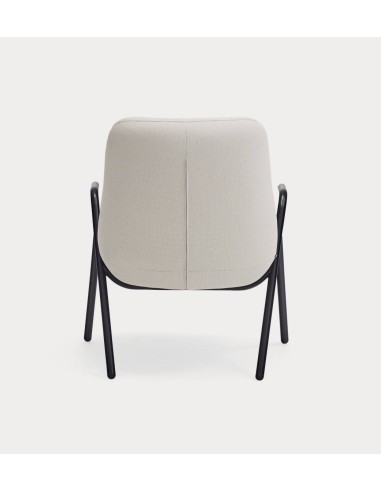 Teulat Poltrona de design DINS, tecido, metal