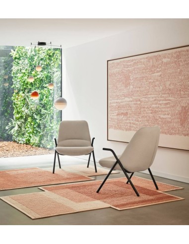 Teulat Poltrona de design DINS, tecido, metal