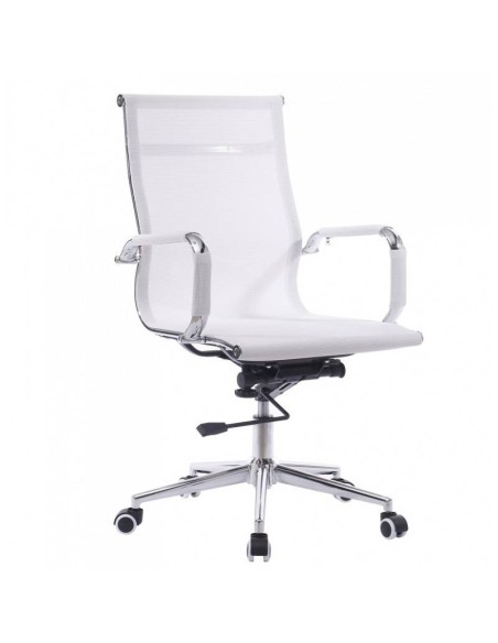 Cadeira de escritório Odessa, médio, giratório, gás, braço oscilante profundo, malha.