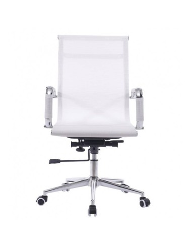 Sillón de oficina ODESA,medio, giratorio, gas, basculante profundo, malla.