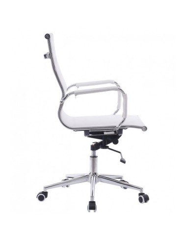 Sillón de oficina ODESA,medio, giratorio, gas, basculante profundo, malla.