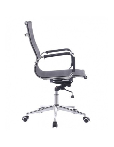 Sillón de oficina ODESA,medio, giratorio, gas, basculante profundo, malla.