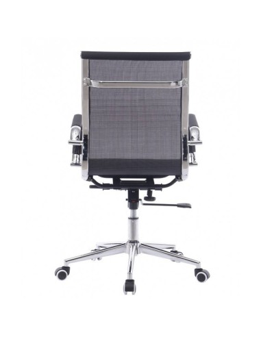 Cadeira de escritório Odessa, médio, giratório, gás, braço oscilante profundo, malha.
