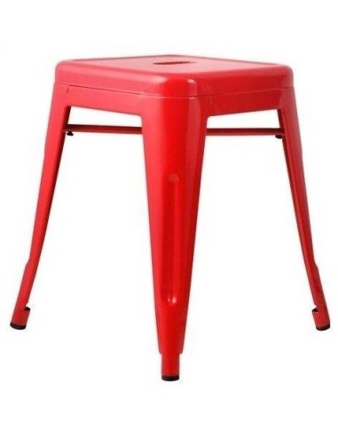Taburete bajo metal TOLME 45 cm