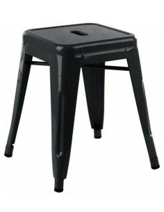 Taburete bajo metal TOLME 45 cm