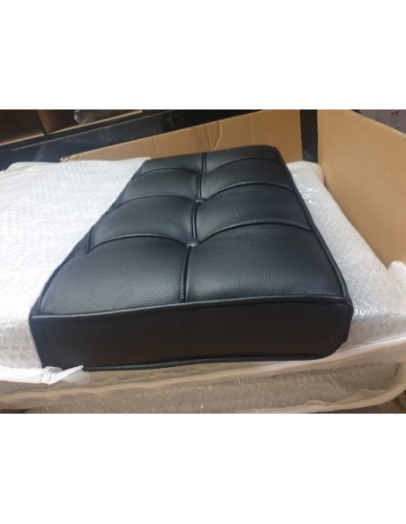 Silla Barcelona piel negra, Inspirada Ludwig Mies Van Der Rohe