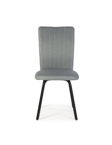 SILLA PRETTY  tejido, metal negro.