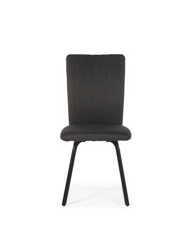 SILLA PRETTY  tejido, metal negro.