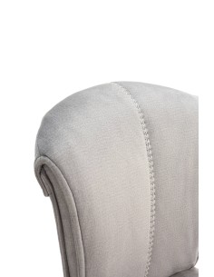 SILLA SIMBA DE DISEÑO, TELA Y METAL NEGRO. 2