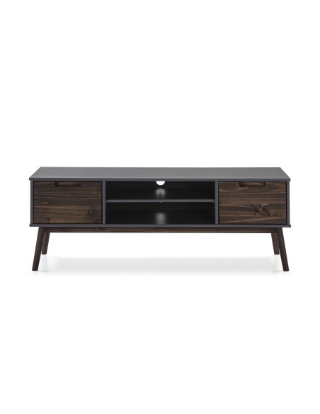 MUEBLE TV NUSSA  GRIS ANT/CERA OSC. MUEBLE TV NUSSA  GRIS ANT/CERA OSC.