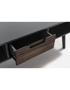 MESA CENTRO NUSSA 110x55, GRIS ANT, CERA OSC. 2