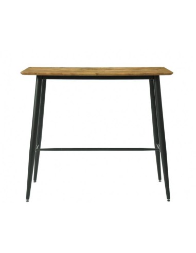 Mesa INTRA, alta, metal, tampo vintage, 120 x 60 cm.