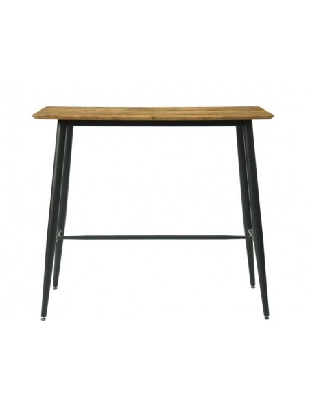 Mesa INTRA, alta, metal, tampo vintage, 120 x 60 cm. Mesa INTRA, alta, metal, tampo vintage, 120 x 60 cm.