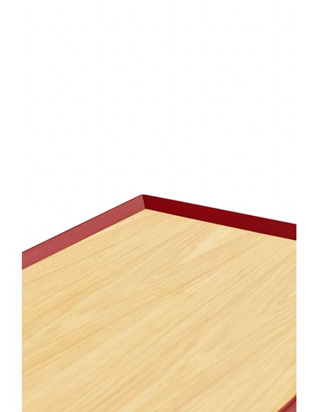 Teulat armário de TV Arista 180x40, carvalho, lacado Bordeaux.