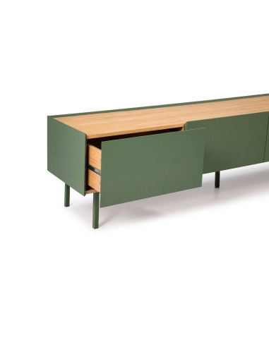 Armário de TV Arista 180x40, carvalho, lacado