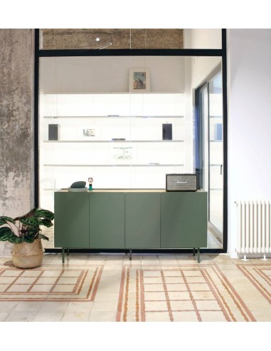 TEULAT APARADOR ARISTA 165x40, minimalista, cajones