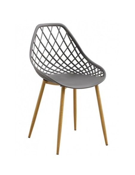 Silla  TRAUSS, metal, polipropileno. Silla  TRAUSS, metal, polipropileno.