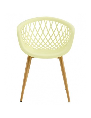 Sillón TRAUSS, metal, polipropileno.