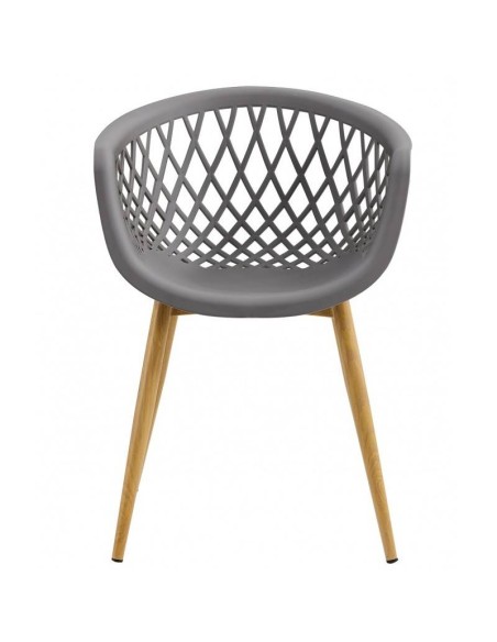 Cadeira TRAUSS, metal, polipropileno.