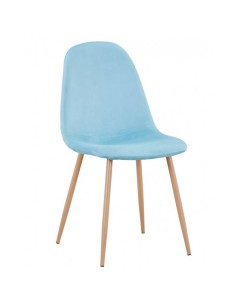 Cadeira de design Xana, metal, veludo