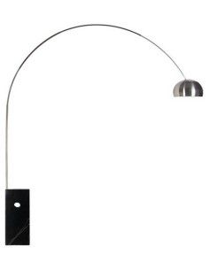 Lampara de diseño moderno de pie Arco inspirada en Achille Castiglioni