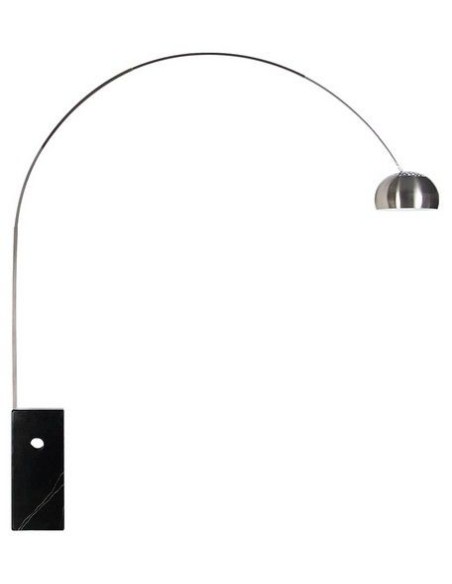 Lampara de diseño moderno de pie Arco inspirada en Achille Castiglioni Lampara de diseño moderno de pie Arco inspirada en Achille Castiglioni