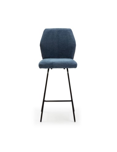 TABURETE BEI 65 diseño moderno, TELA Y METAL...