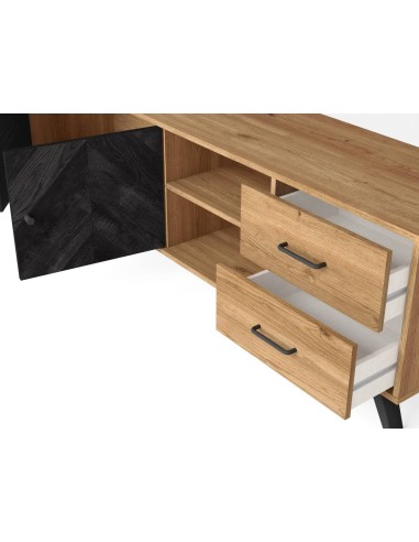 MUEBLE TV DELTA 180X40, MELAMINA