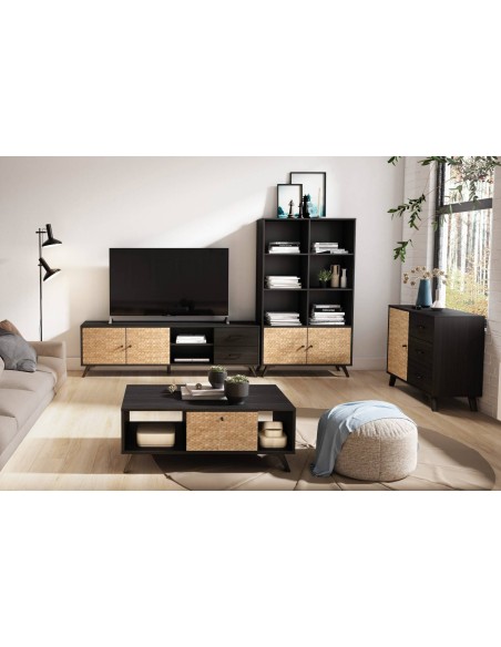 HANOI CENTER TABELA 100x60 BLACK BOCAMINA e SERIGRAFIA