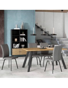 MESA moderna de COMEDOR HANOI 160X90, melamina... 2