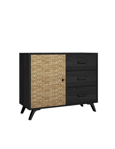 MODERN HANOI HANDCRAFT 92x42, BLACK BOCAMINA e SCREEN PRINTING
