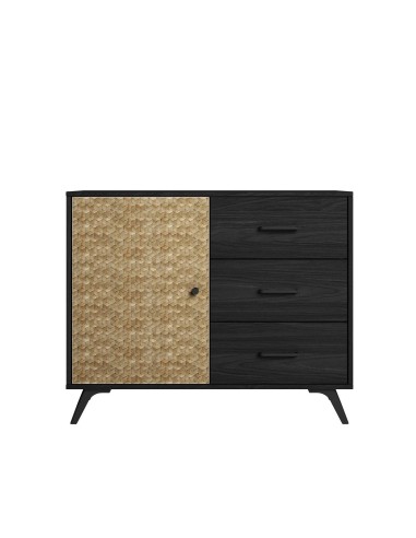 MODERN HANOI HANDCRAFT 92x42, BLACK BOCAMINA e...